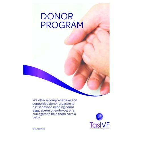Donor Program brochure