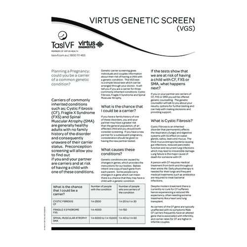 Virtus Genetic Screen